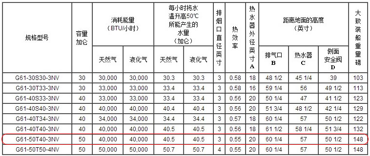 美國鷹牌熱水爐19升